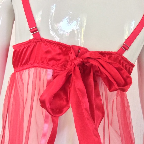 VICTORIAS SECRET SEXY BABY DOLL XMAS CHEMI… - Picture 5 of 9